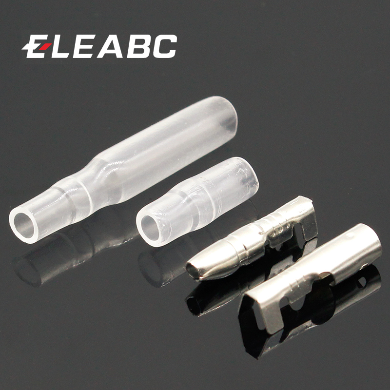 Body Jewelry 4 U - 50 Sets 4mm Bullet Crimp Terminal