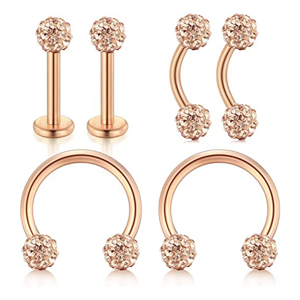 Conch Earring Hoop - 16G Forwards Helix Conch Rook Tragus