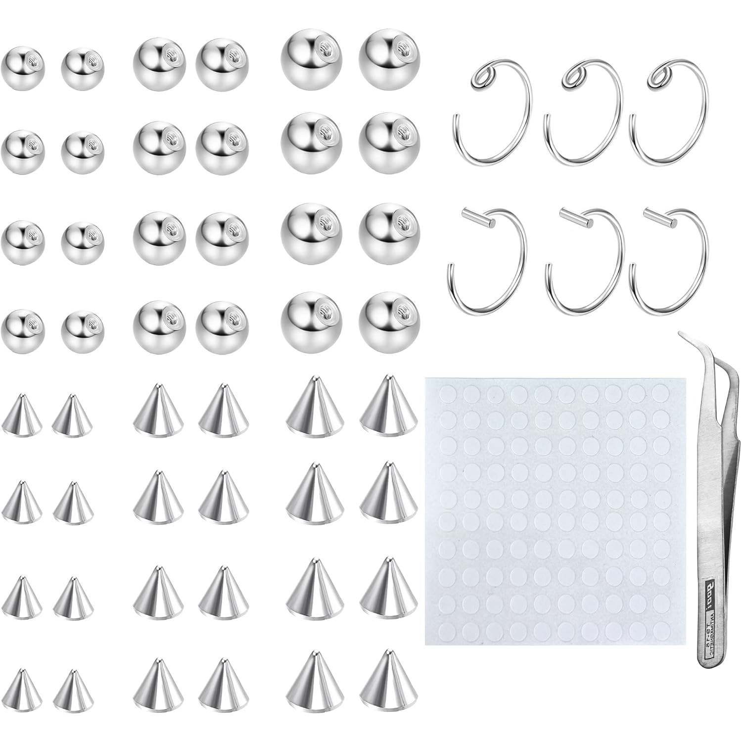 Body Jewelry Lip Ring - Drperfect Fake Eyebrow Ring Fake Lip