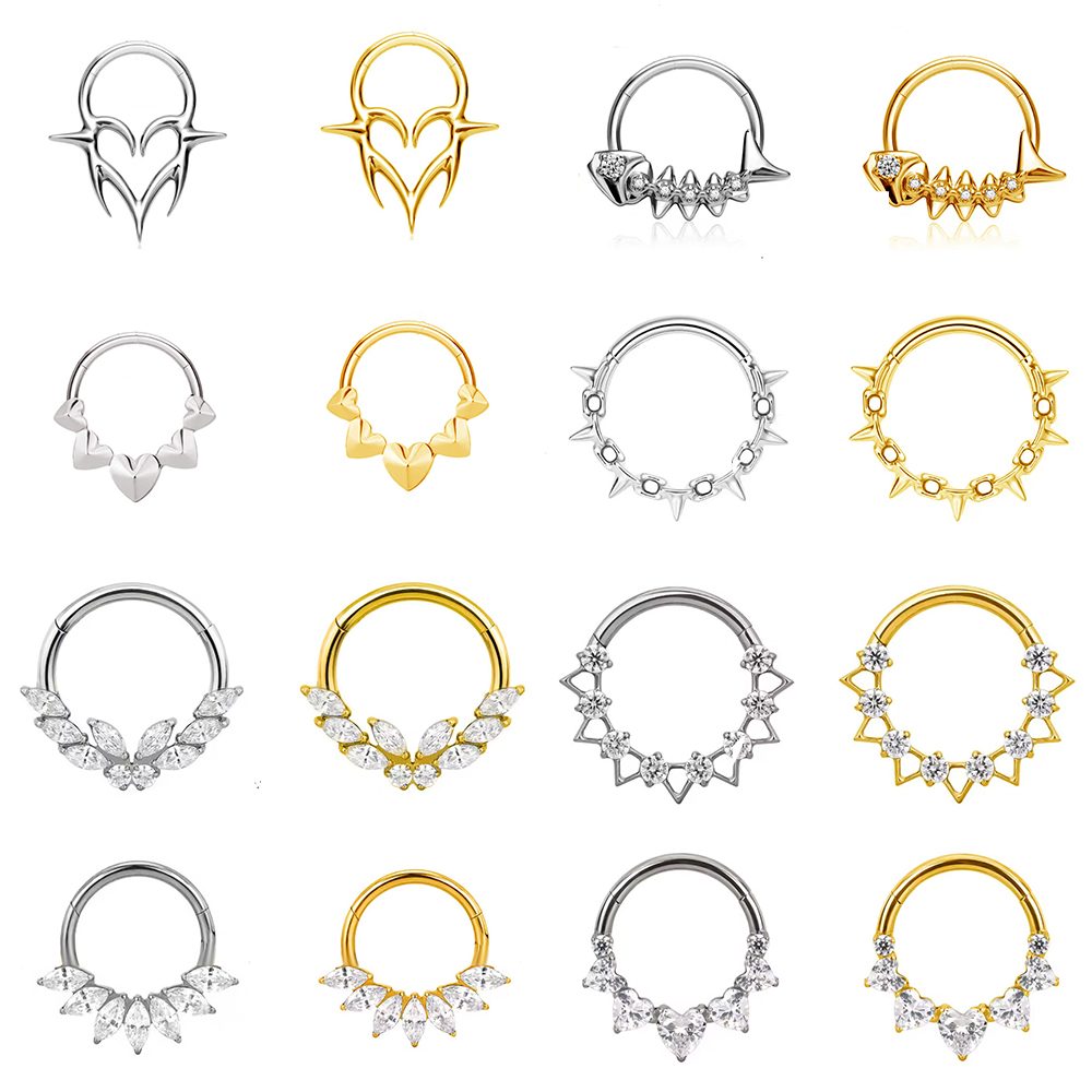 Conch Earring Hoop - 1PCS G23 Titanium Conch Hoop Ring