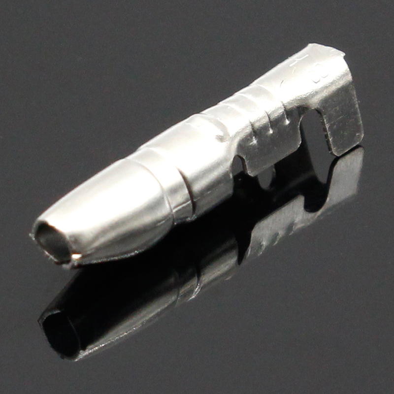 50 Sets 4mm Bullet Crimp Termi - Body Jewelry 4 U ulasan dan harga