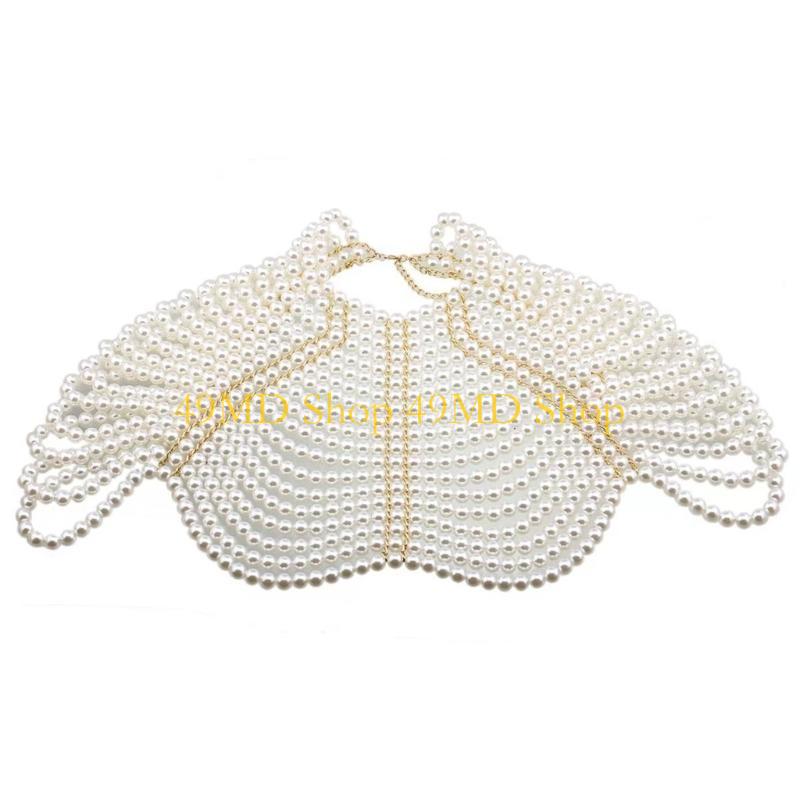 49MD Elegant Women Shawl Multi - Body Jewelry Chest ulasan dan harga