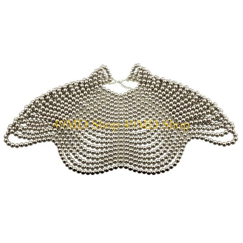 49MD Elegant Women Shawl Multi - Body Jewelry Chest ulasan dan harga