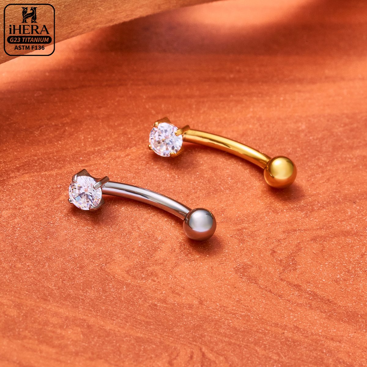 Screw Ball F136 Titanium Pierc - Body Jewelry Vertical Labret ulasan dan harga