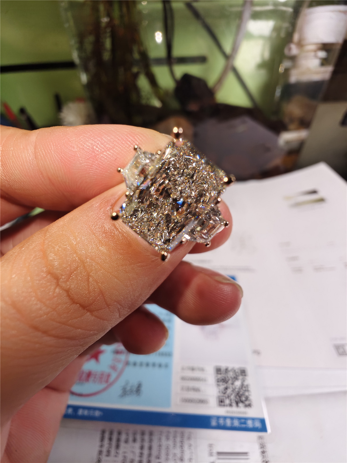 14K Gold Lab-Grown Diamond CVD - Body Jewelry Vch ulasan dan harga