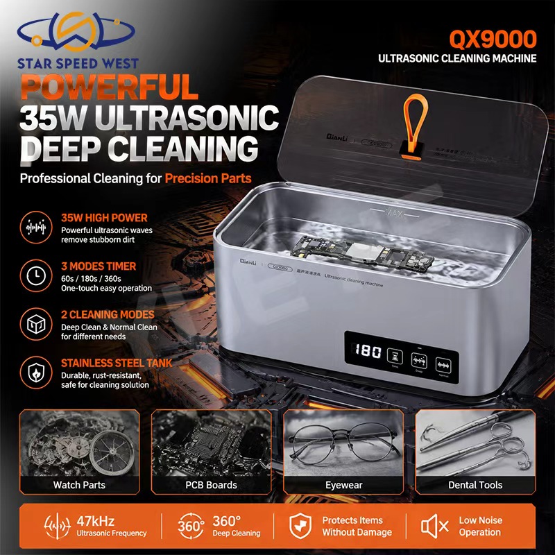 QIANLI QX9000 Ultrasonic Clean - Body Jewelry Repair ulasan dan harga