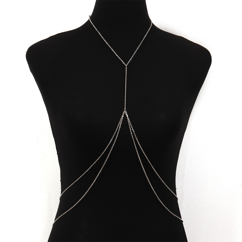 ~* * New Sale Sexy Chest Chain - Body Jewelry Chest ulasan dan harga
