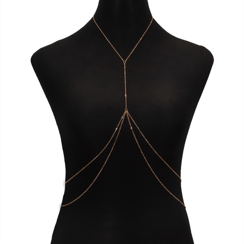 ~* * New Sale Sexy Chest Chain - Body Jewelry Chest ulasan dan harga