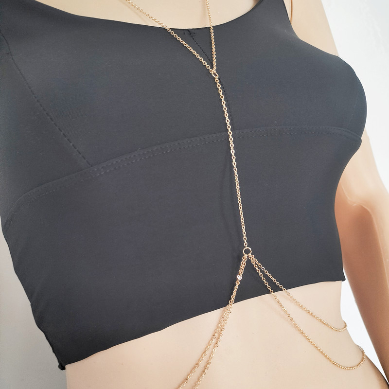 ~* * New Sale Sexy Chest Chain - Body Jewelry Chest ulasan dan harga