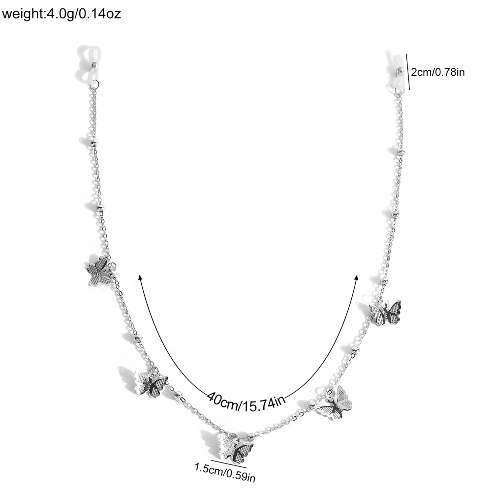 Sexy Metal Butterfly Nipple Ch - Body Jewelry Nipple Chain ulasan dan harga