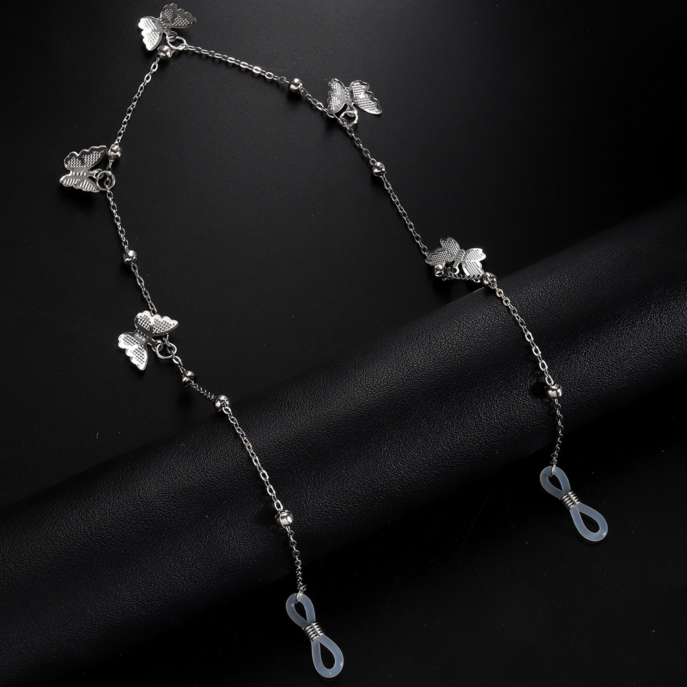 Sexy Metal Butterfly Nipple Ch - Body Jewelry Nipple Chain ulasan dan harga