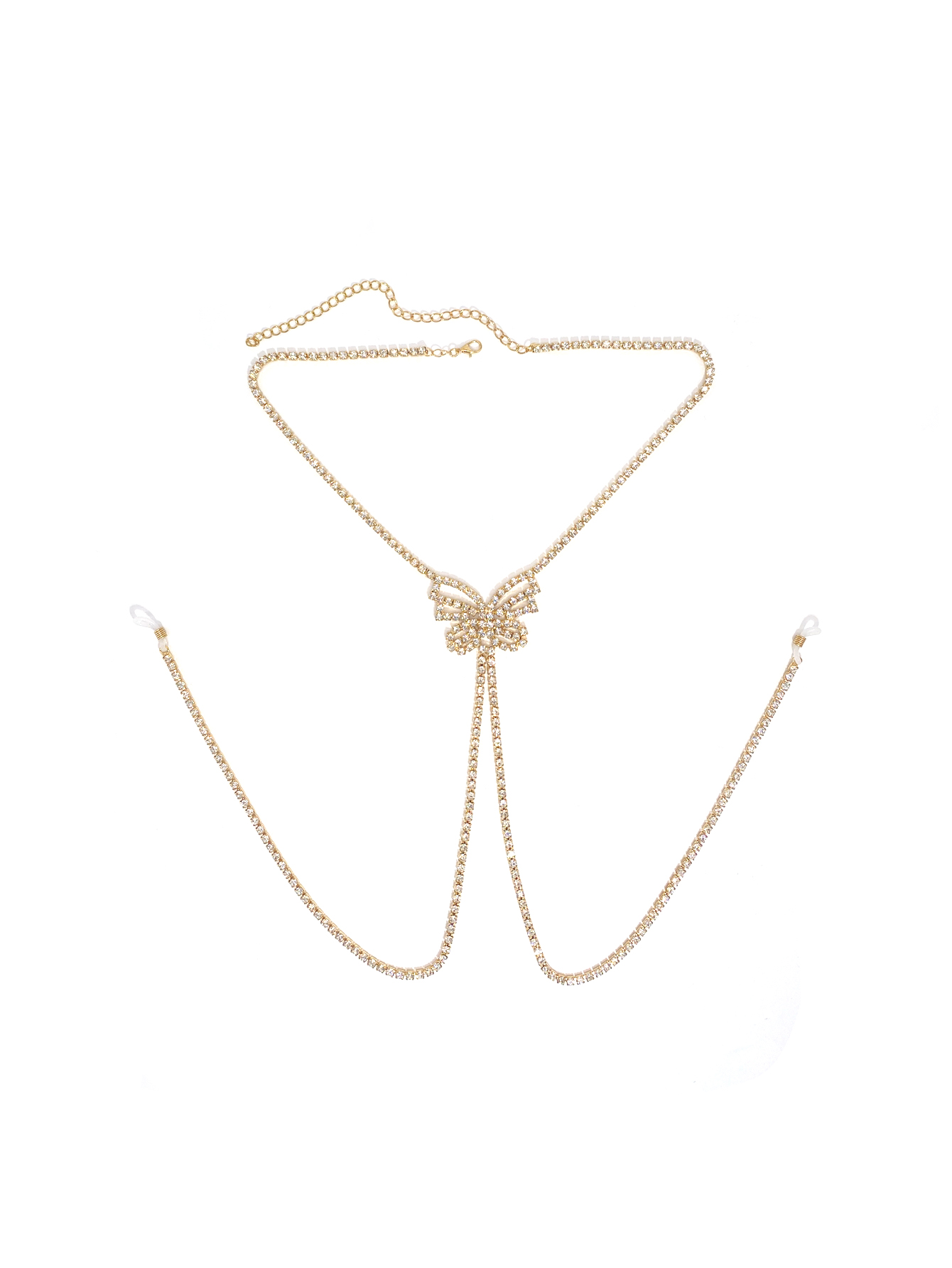 1 pc Tassel Butterfly Nipple C - Body Jewelry Nipple Chain ulasan dan harga