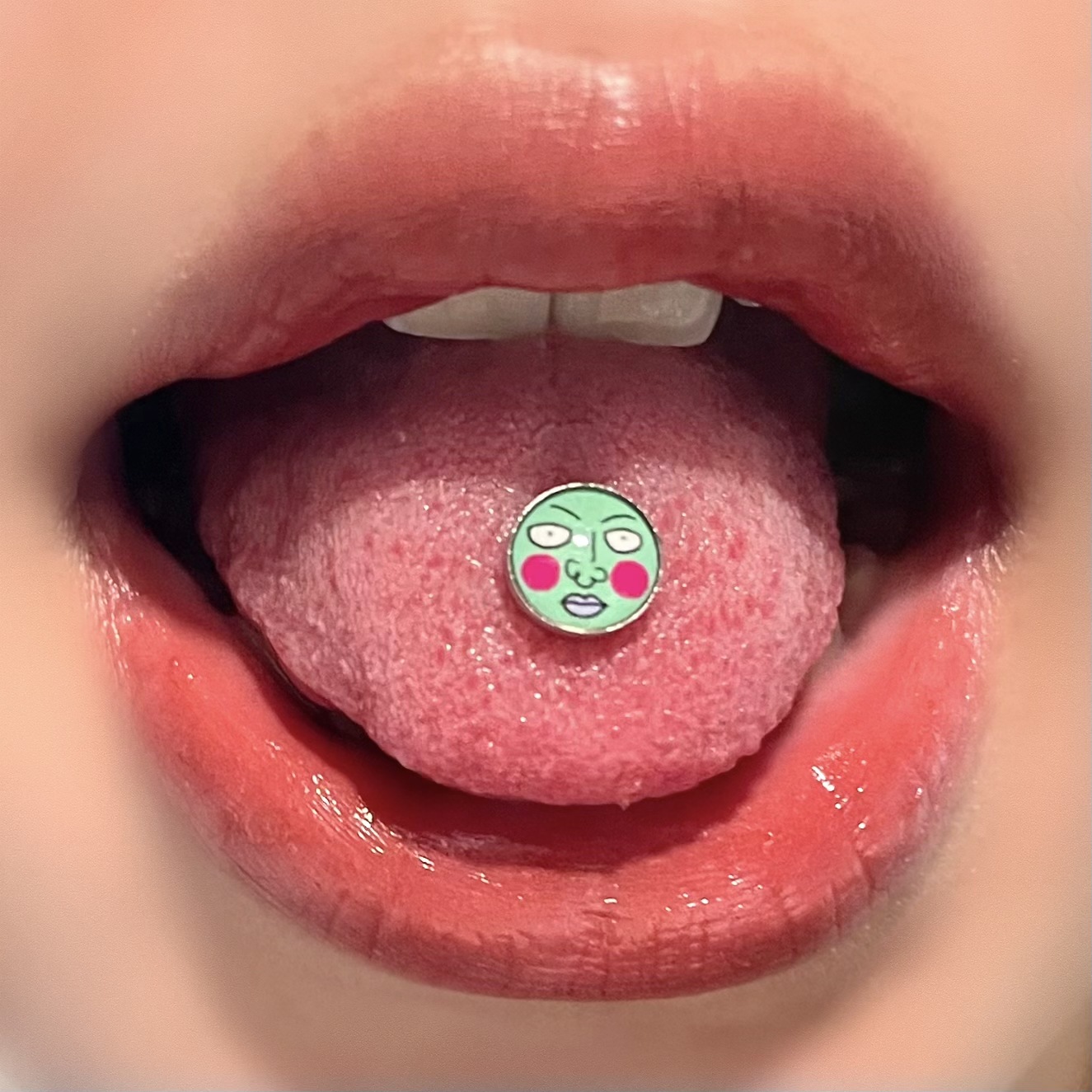 14G Tongue Rings Surgical Stee - Body Jewelry La ulasan dan harga