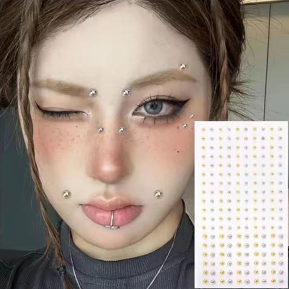 58-180pcs Set Non Piercing Lip - Body Jewelry Lip Ring ulasan dan harga