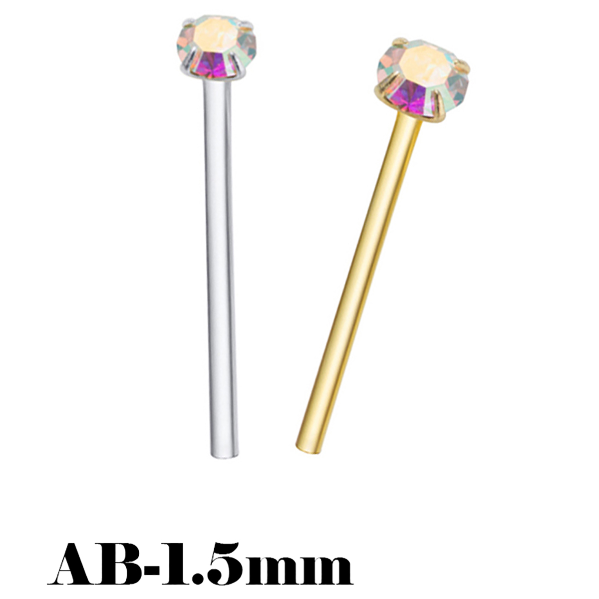 925 Sterling Silver Nose Studs - Body Jewelry La ulasan dan harga