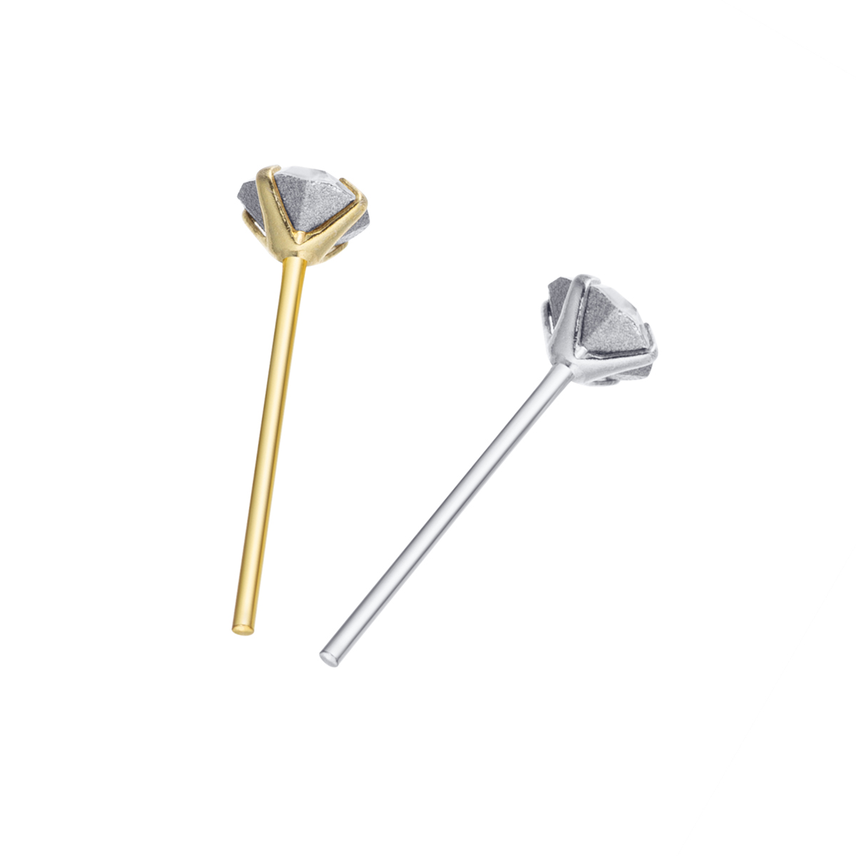 925 Sterling Silver Nose Studs - Body Jewelry La ulasan dan harga