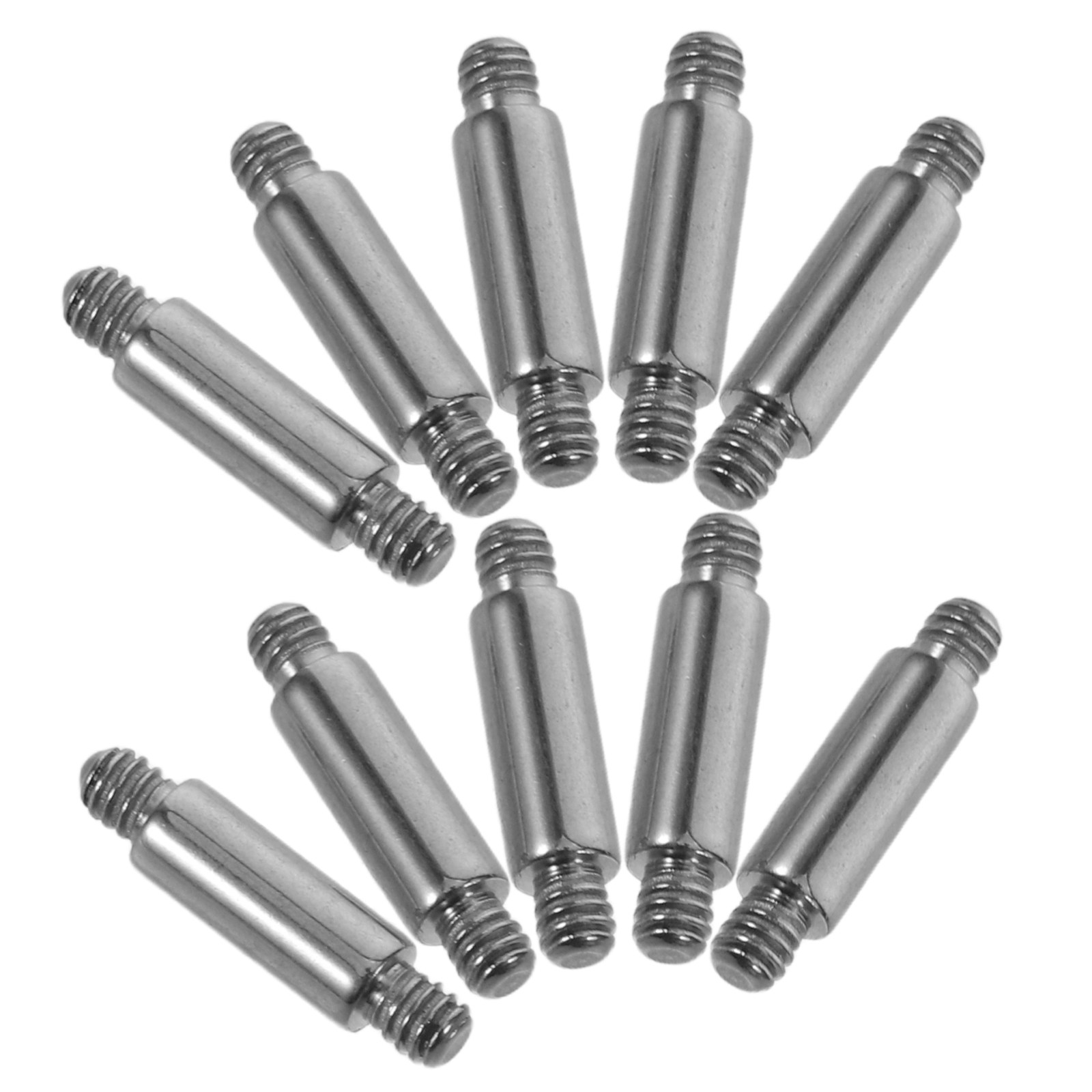 10Pcs 14G Titanium Double Thre - Body Jewelry Repair ulasan dan harga