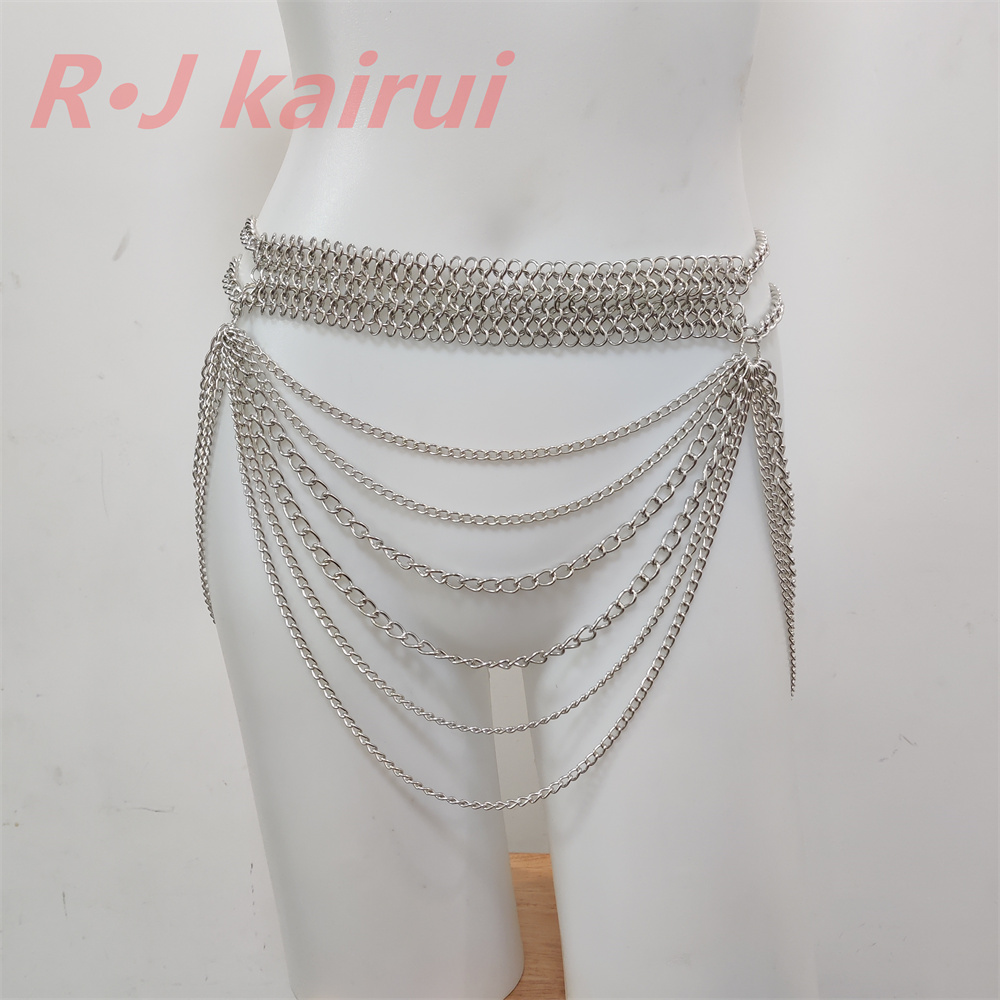 RJ New Style Iron Alloy Chains - Body Jewelry Unique ulasan dan harga