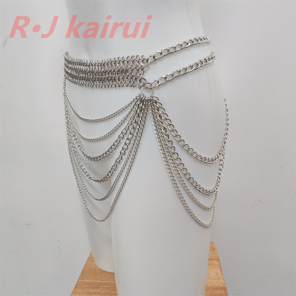 RJ New Style Iron Alloy Chains - Body Jewelry Unique ulasan dan harga