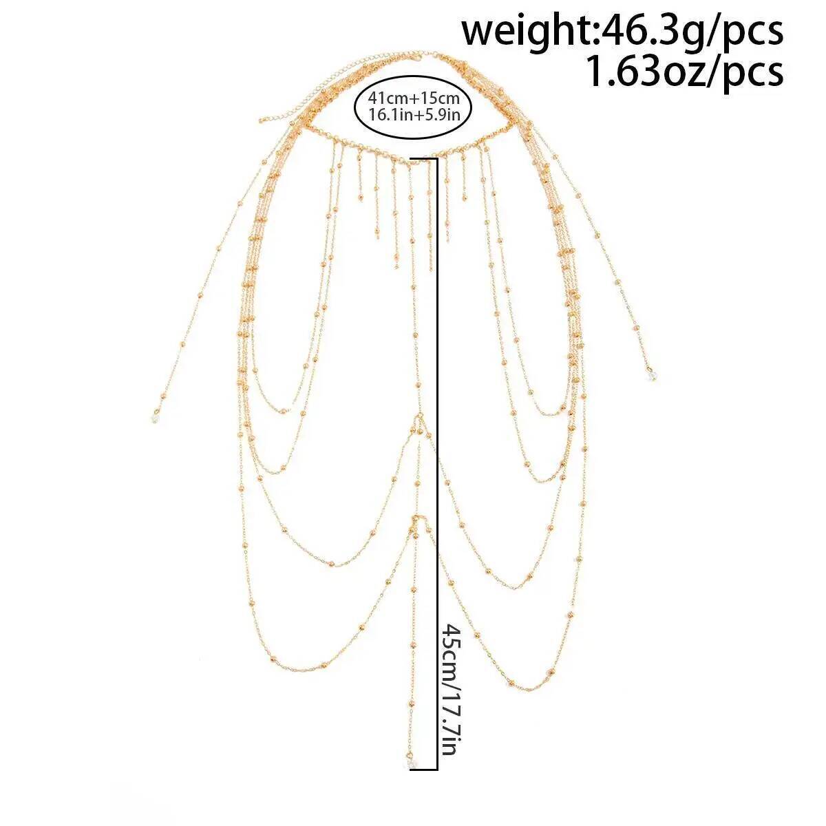 IngeSight.Z Summer Bikini Sexy - Body Jewelry Chest ulasan dan harga