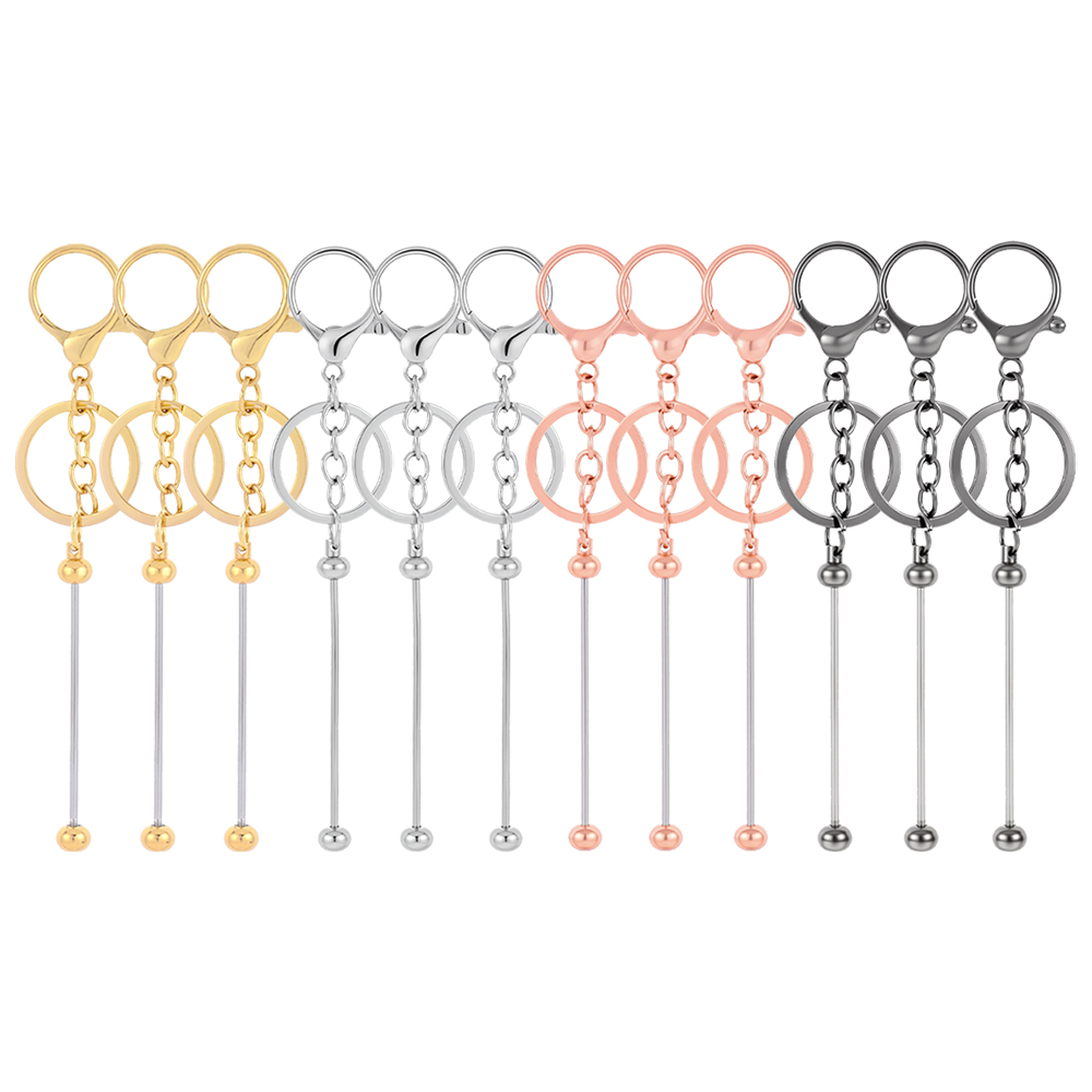 12pcs Detachable Iron Keychain - Body Jewelry Unique ulasan dan harga
