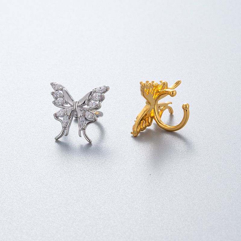 Stainless Steel Gold Color But - Conch Earring Hoop ulasan dan harga