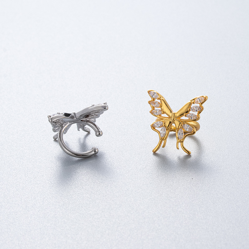 Stainless Steel Gold Color But - Conch Earring Hoop ulasan dan harga