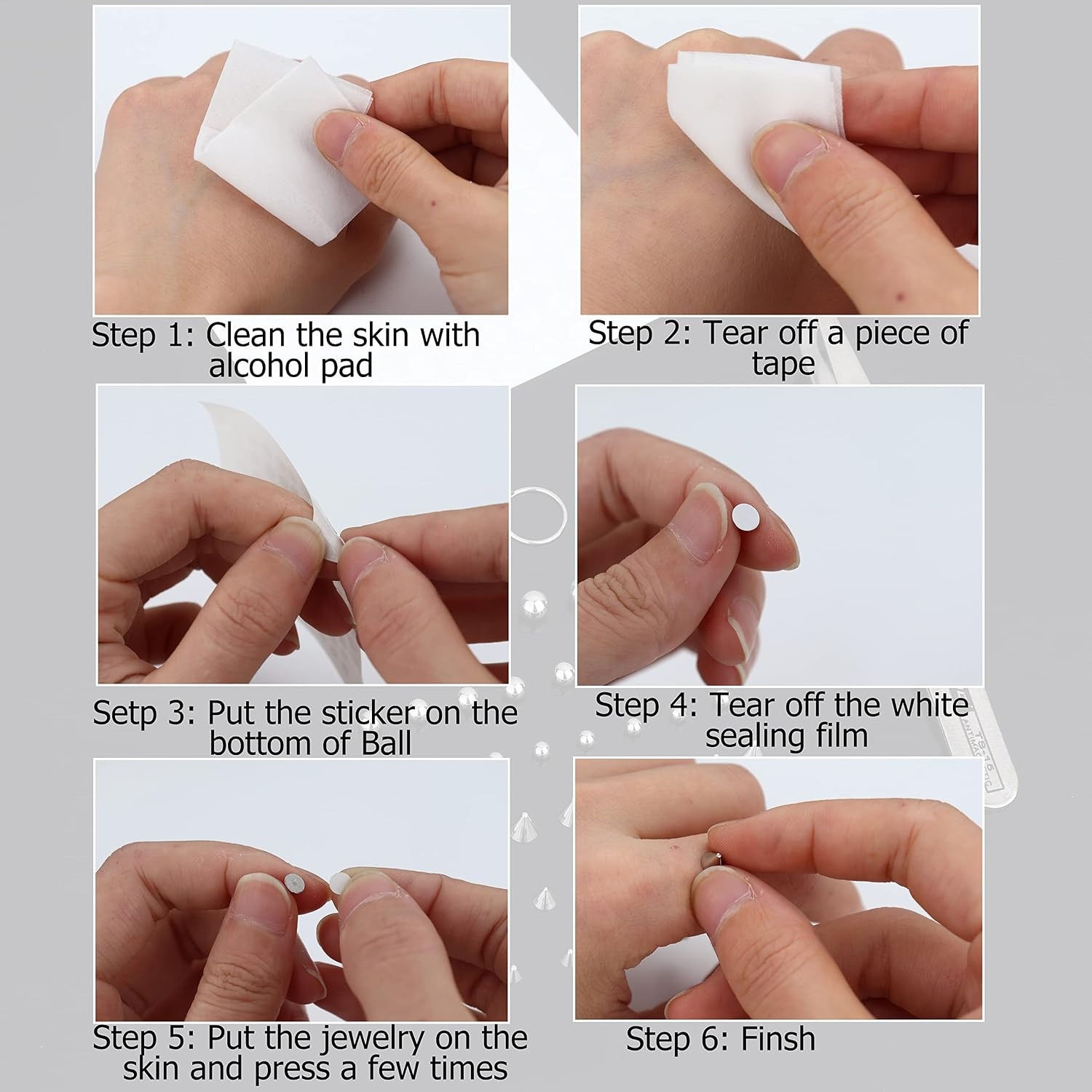 Drperfect Fake Eyebrow Ring Fa - Body Jewelry Lip Ring ulasan dan harga