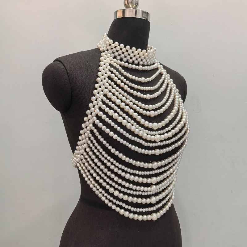 European and American trend he - Body Jewelry Chest ulasan dan harga